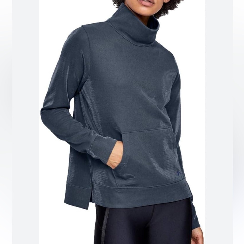 Under Armour metallic Dark Blue Sweatshirt